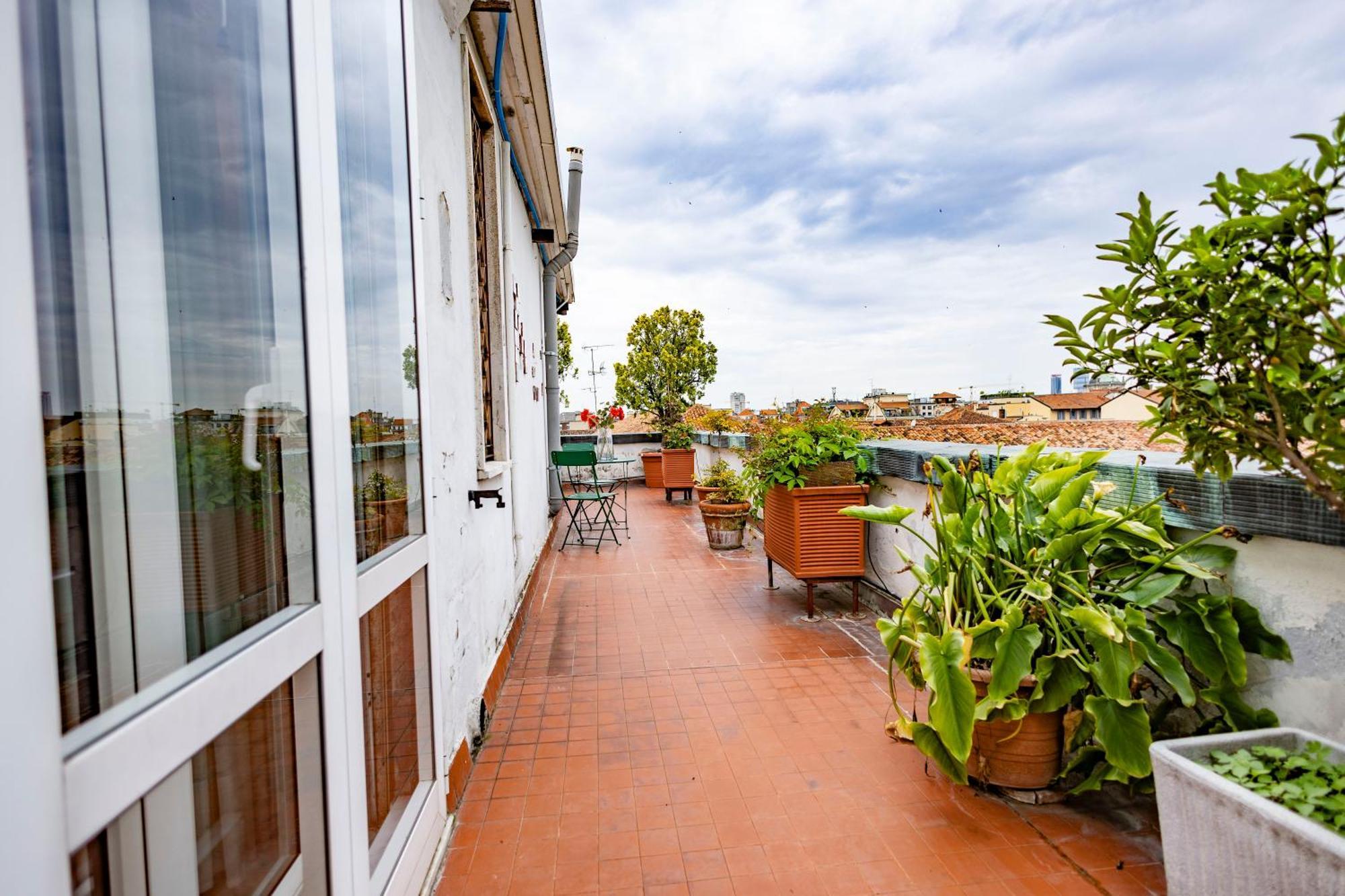 Corso Italia Attic In Milan By 101Flats Apartment Exterior photo
