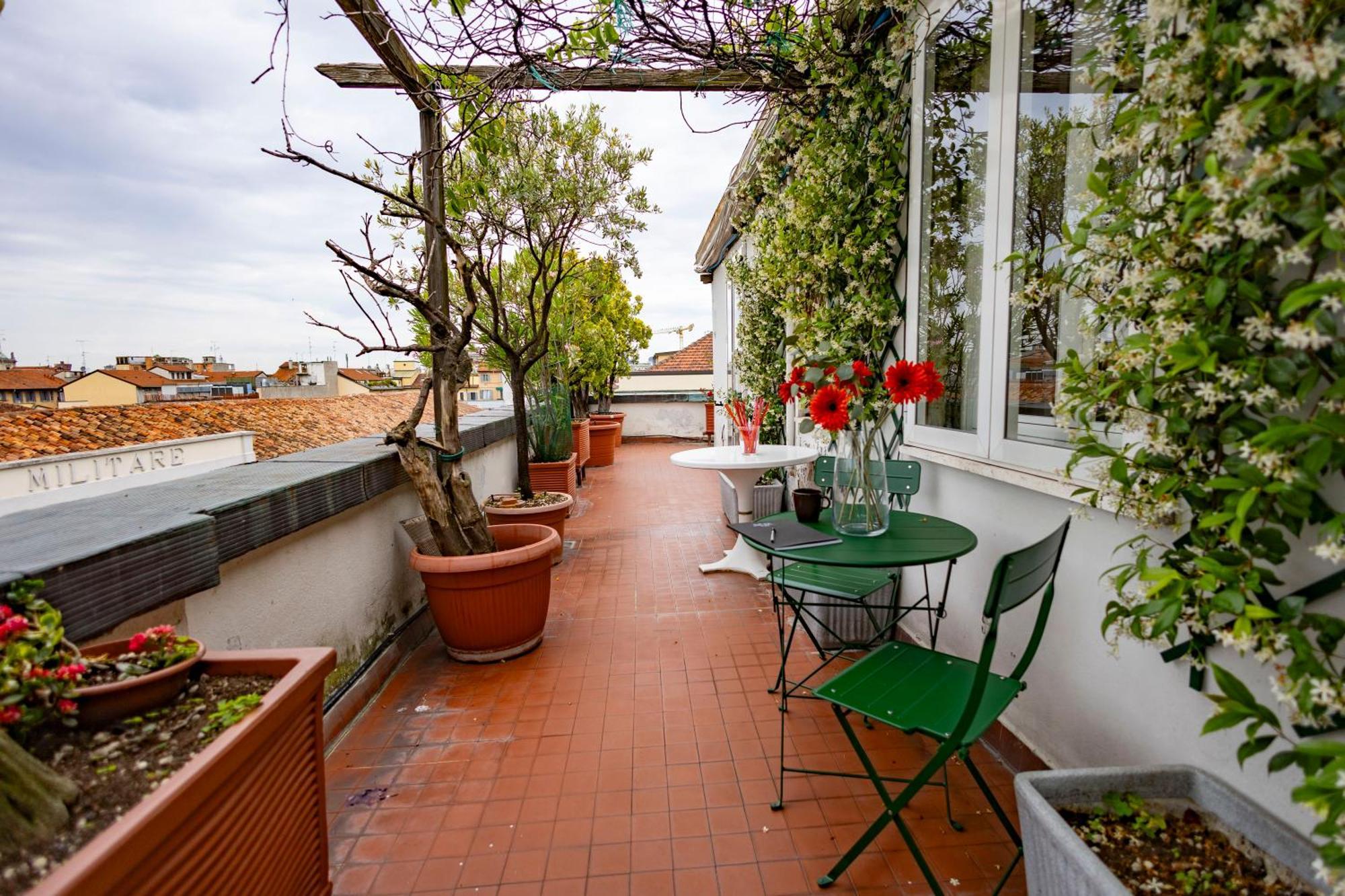 Corso Italia Attic In Milan By 101Flats Apartment Exterior photo